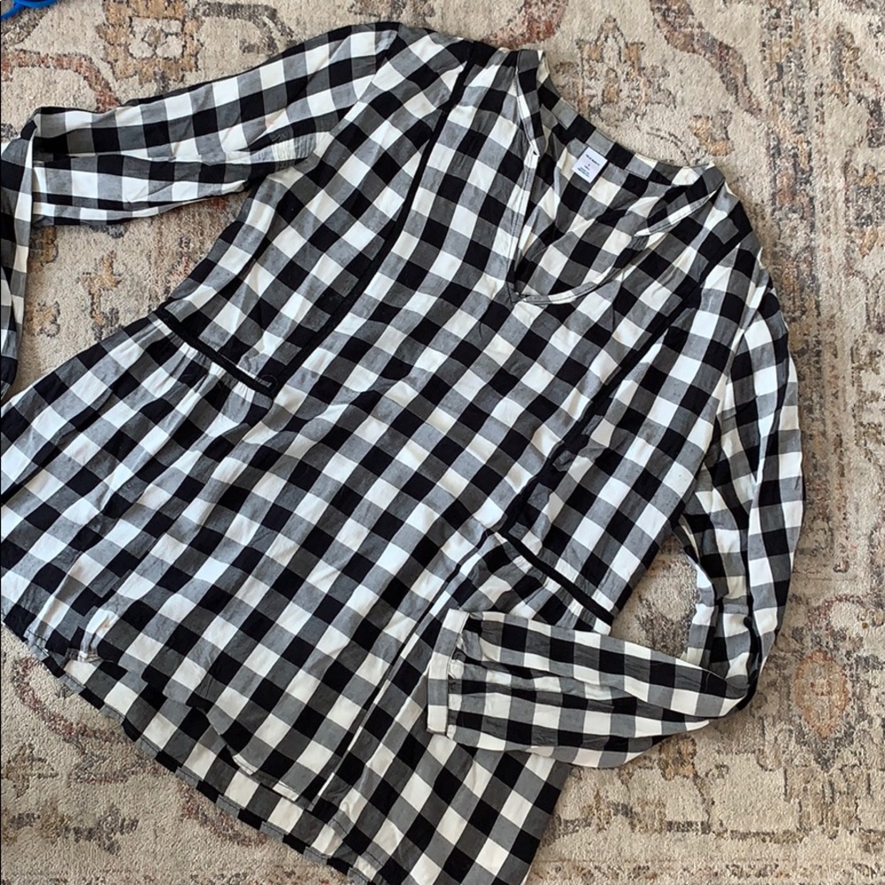 Buffalo checked blouse